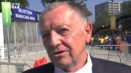 Football / Aulas : "Les Bleus sont investis d'une mission" 04/07