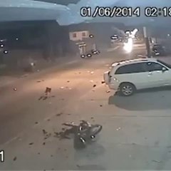 o my god very bad road accident.so sad.