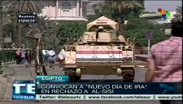 Egipto: a un año del derrocamiento de Mursi protestas dejan 4 muertos