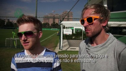 Goodbye hermanos! Banda belga palpita sobre Argentina x Bélgica