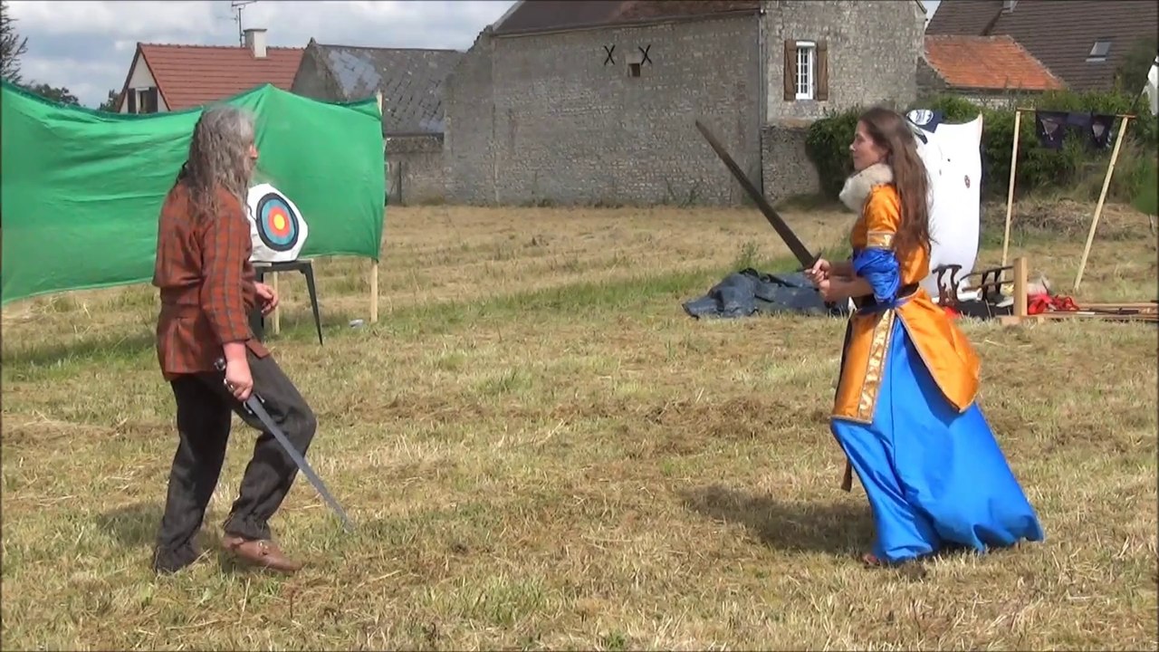 Gaulois Crixos avec sa Roussalka