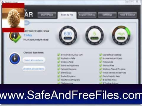 Download Registry Gear 2.1 Serial Code Generator Free
