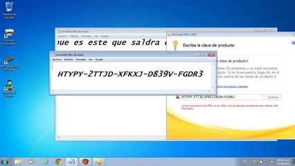 como instalar microsoft office 2010 (clave de 25 caracteres)