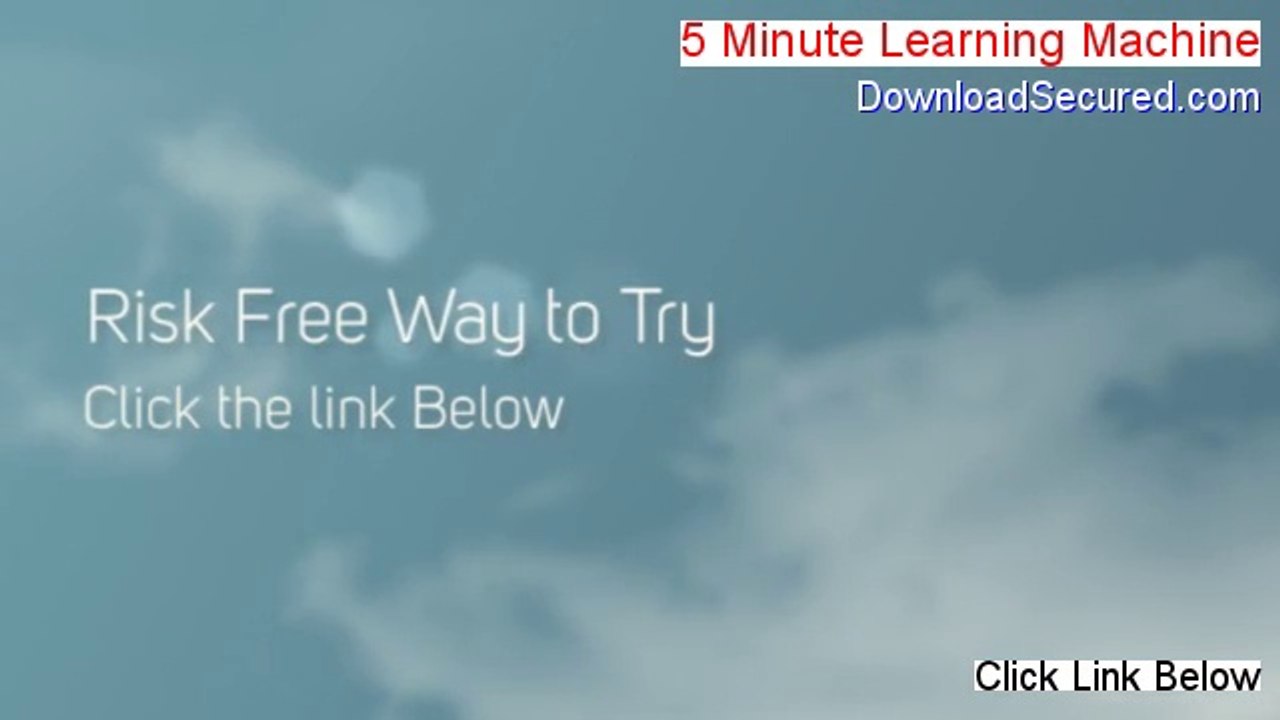 5 Minute Learning Machine Download Free - Download Now (2014)