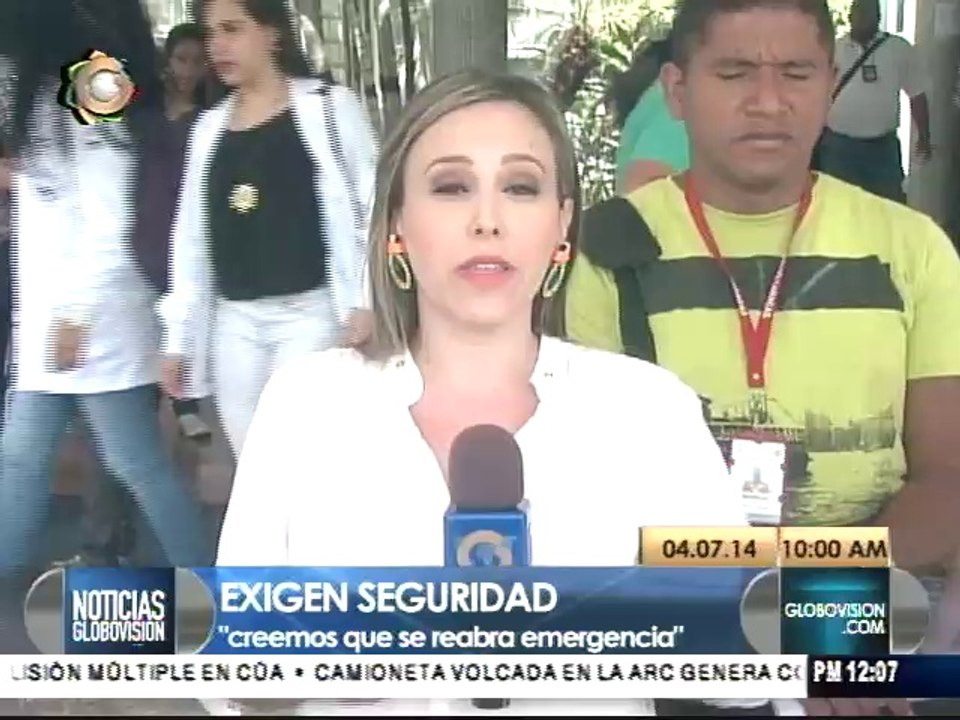"Inseguridad hospitalaria no es solo un tema del HCU"