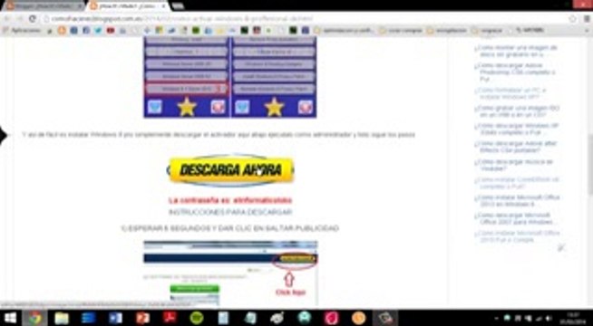¿Cómo activar Windows 8 Professional 64 o 32 bits_ [FULL][ESPAÑOL][Mega] Gratis