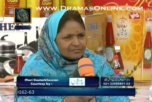 Shan-e-Ramazan With Junaid Jamshed By Ary Digital - 4th July 2014 (Aftar)