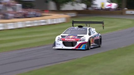 Sébastien Loeb & Peugeot 208 T16  @ Goodwood