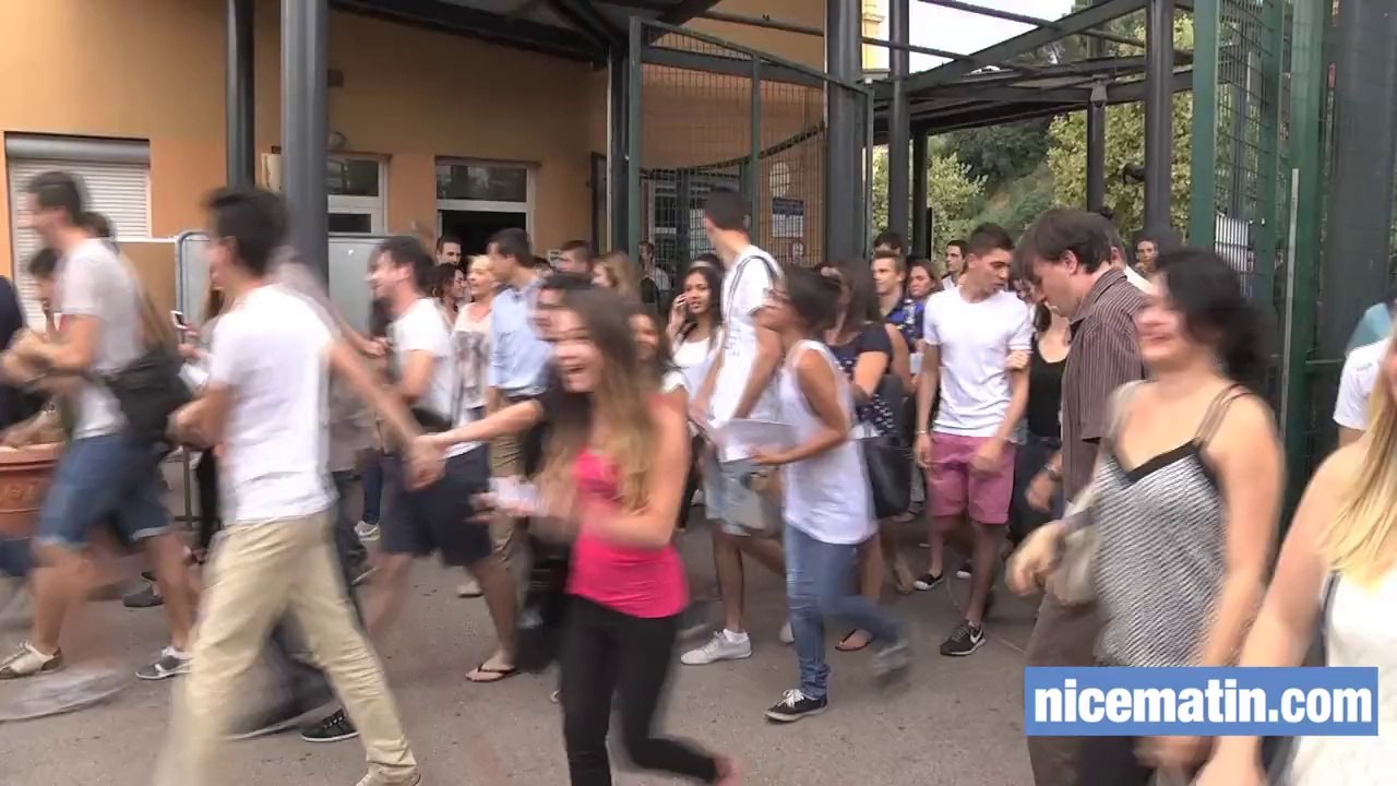 Les lycéens niçois découvrent leurs résultats au bac