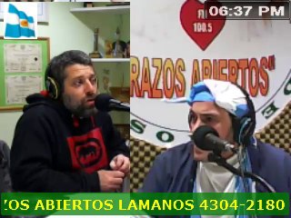 Radio Brazos Abiertos Hospital Muñiz Programa COMPARTIENDO UTOPIA 2 de juLio de 2014