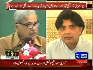 Dunya News - Interior Minister Chaudhry Nisar's anger could not finish