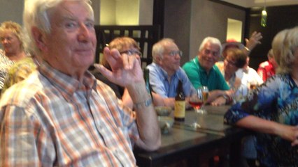 Les Allemands fêtent la victoire