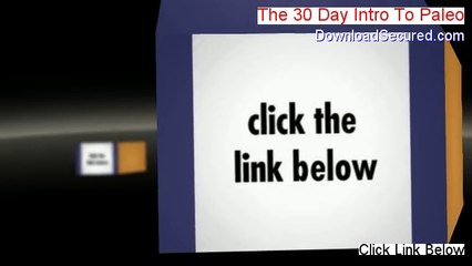 The 30 Day Intro To Paleo Free Download [Risk Free Download]