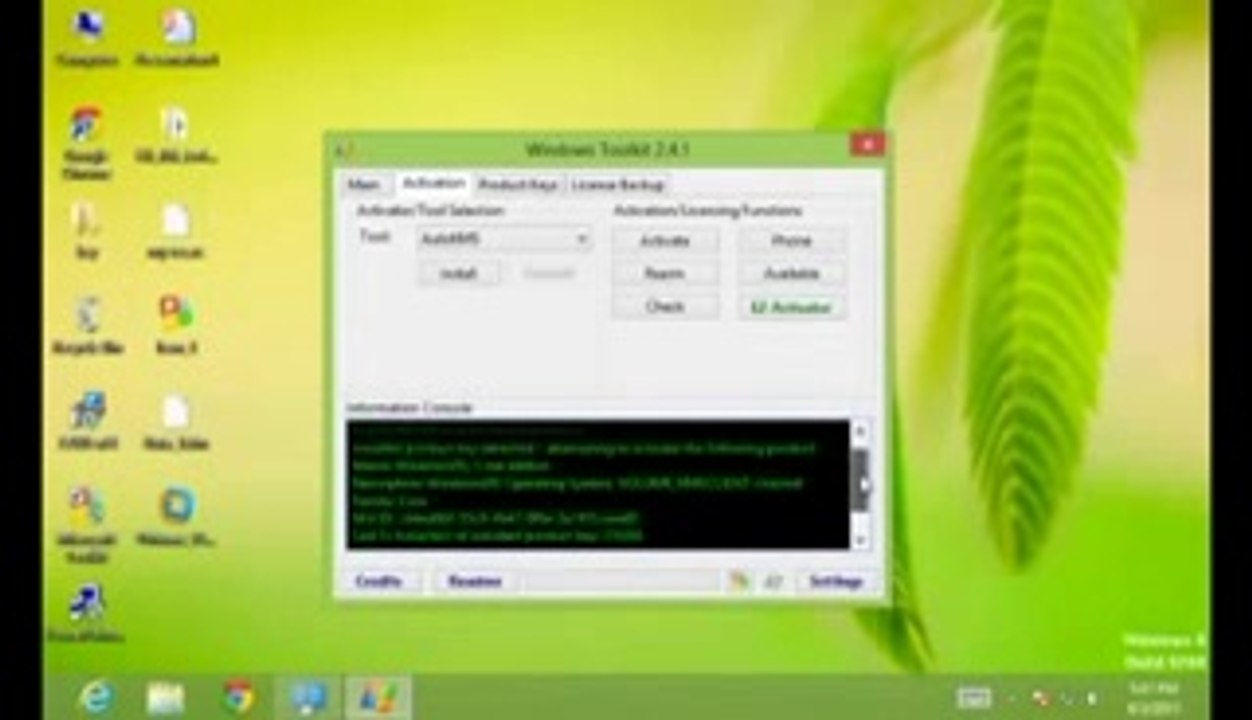 Windows 8 Activation using Microsoft Toolkit - 2.4.9 Download