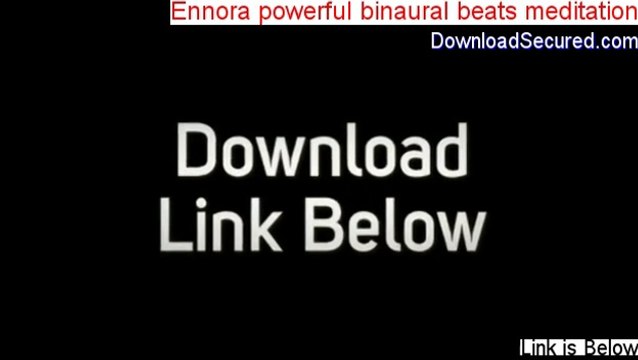 Ennora powerful binaural beats meditation PDF Download - [2014]