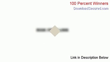 100 Percent Winners Download [Risk Free Download 2014]