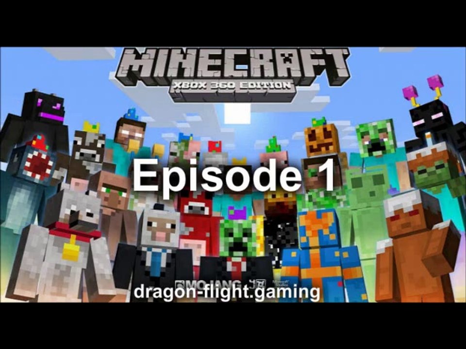 Minecraft (découverte) : creeper en approche