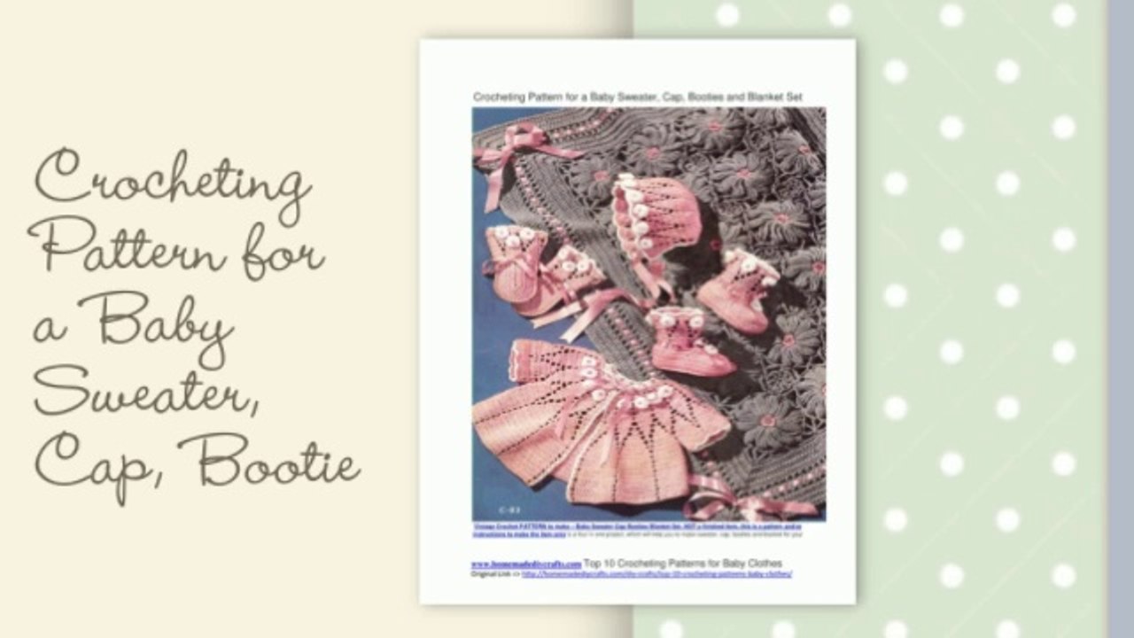 Top 10 Crocheting Patterns for Baby Clothes