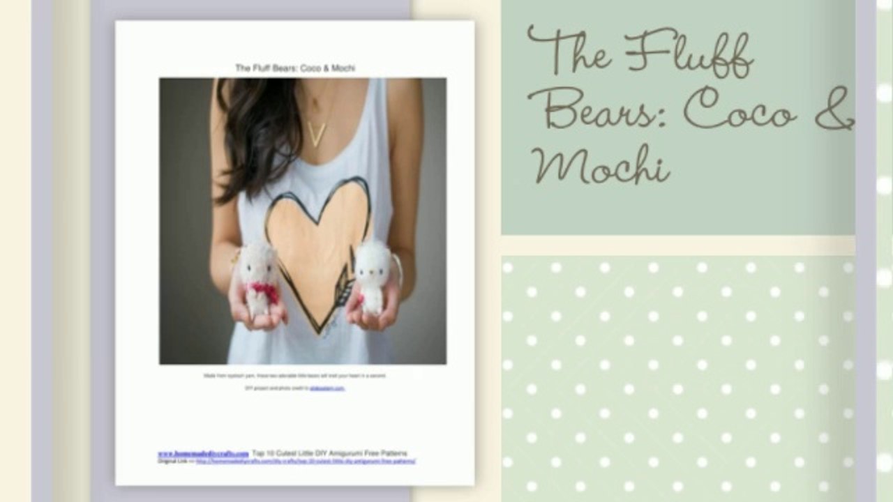 Top 10 Cutest Little DIY Amigurumi Free Patterns