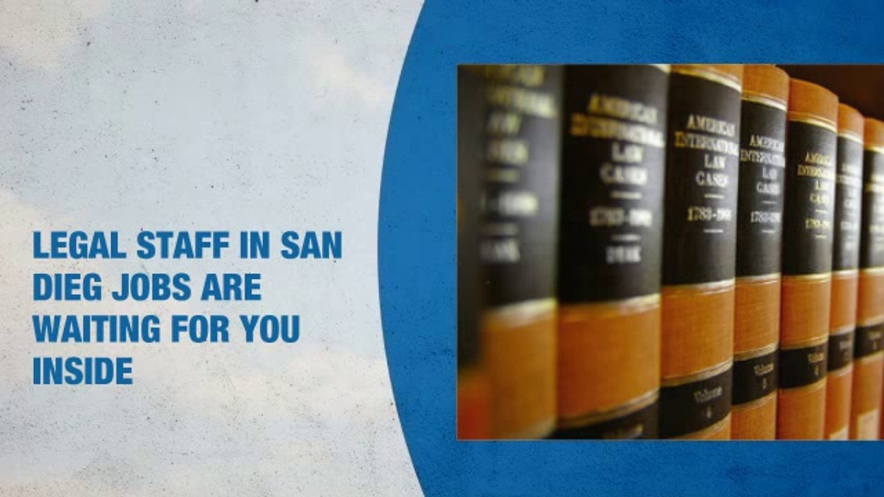 Legal Staff Jobs in San Diego
