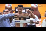 Pesaje Oficial -Boxeo Prodesa - Maldonado vs Aguilar - Velada Julio 2014