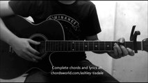 You’re Always Here Chords by Ashley Tisdale - How To Play - chordsworld.com