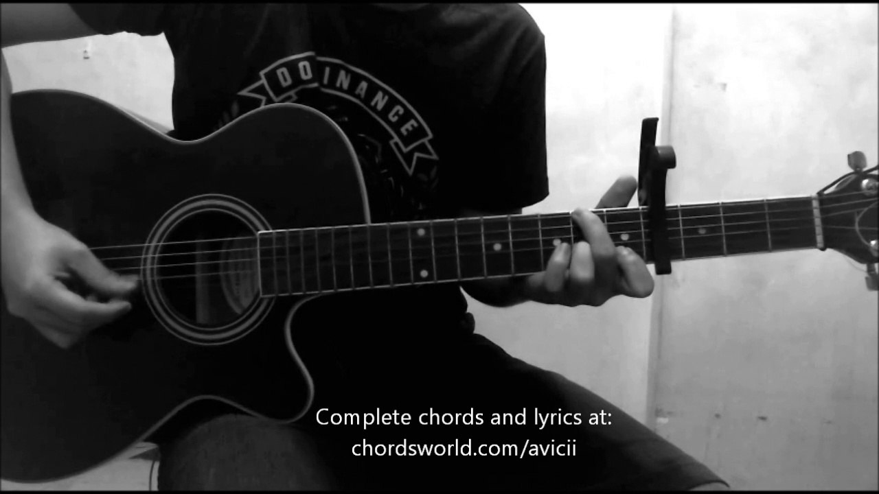 Addicted To You Chords by Avicii - How To Play - chordsworld.com