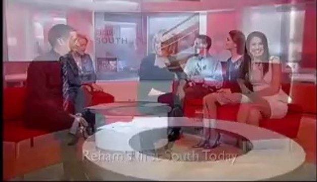 Gorgeous Reham Khan,TV anchor, on BBC