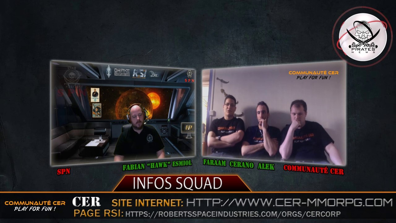 SPN Interview de Squad : CER