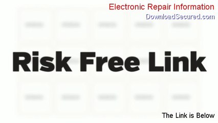 Electronic Repair Information Review [Watch my Review 2014]