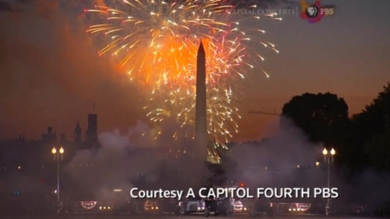 Fireworks light up skies over U.S. capitol