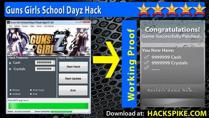 Guns Girl School Dayz Cheat Cash, Crystal, Energy No rooting V1.02 Guns Girl School Dayz Cash Cheat