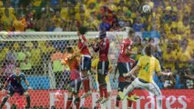 Brazilian celebration  tempered by Neymar injury