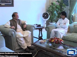 Dunya news-Ice melted; Ch Nisar meets PM Nawaz