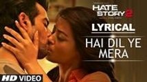 Hai Dil Ye Mera Full Song with Lyrics  Hate Story 2  Arijit Singh  Jay Bhanushali, Surveen Chawla