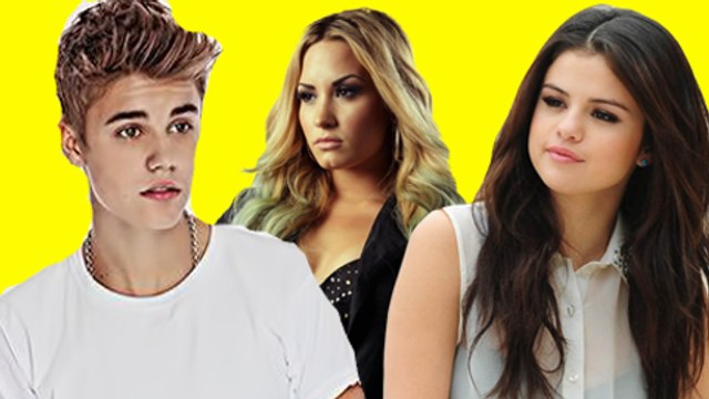 Justin Bieber Behind Demi Lovato Selena Gomez FEUD - DETAILS