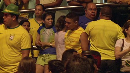 Hinchas conmocionados por lesión de Neymar