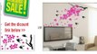 Best Price Hunnt� Falling Flowers and Birds Kids Nursery Home Decor Vinyl Mural Art Wall Paper Stickers Review