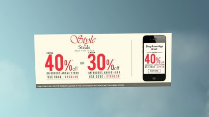 Jabong Offer - Upto 80% Off + Extra 40% Discount