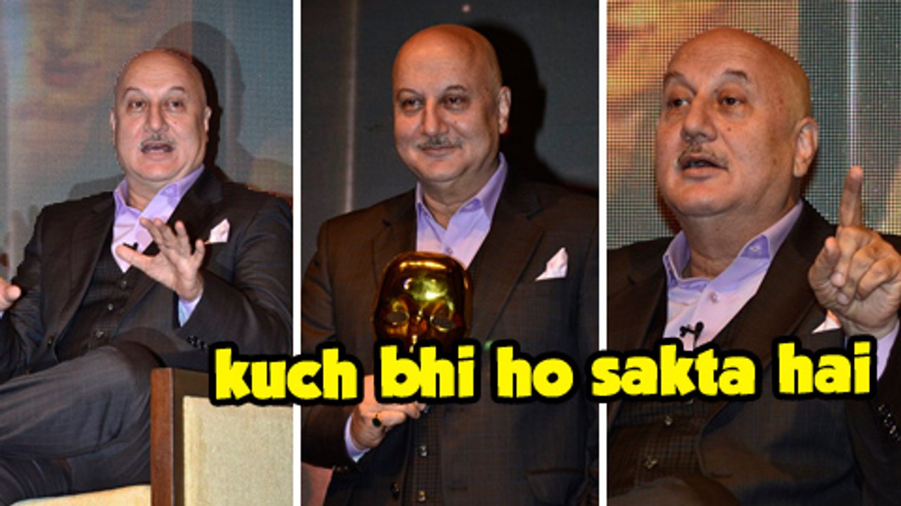 Launch Of The Anupam Kher Show - Kuch Bhi Ho Sakta Hai Colors Show