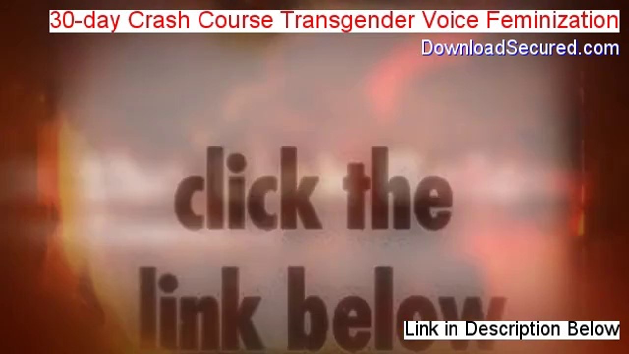 30-day Crash Course Transgender Voice Feminization Download PDF - Legit Download (2014)