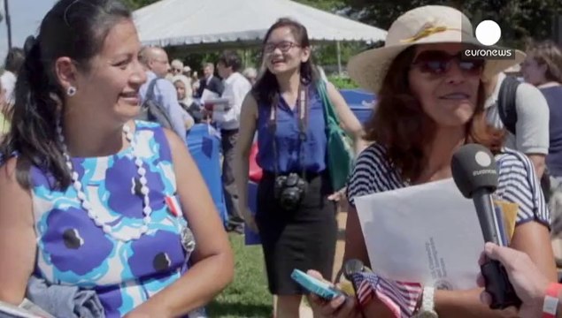 ABD Bağımsızlık Günü'nü yeni vatandaşlarıyla kutluyor