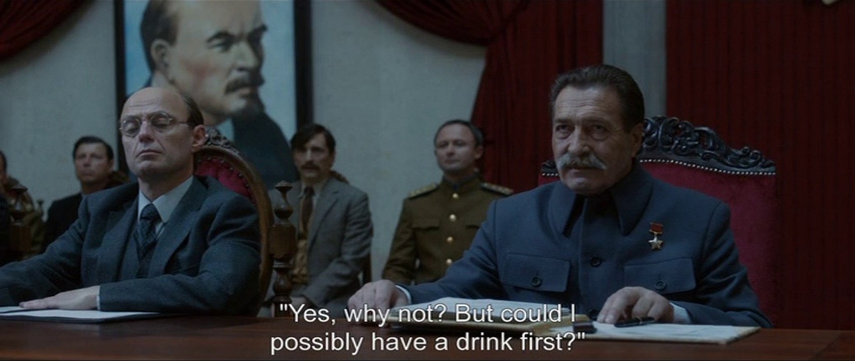 The 100-Year-Old Man Who Climbed Out the Window and Disappeared - Clip - Stalin