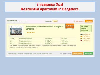 jp nagar flat for sale