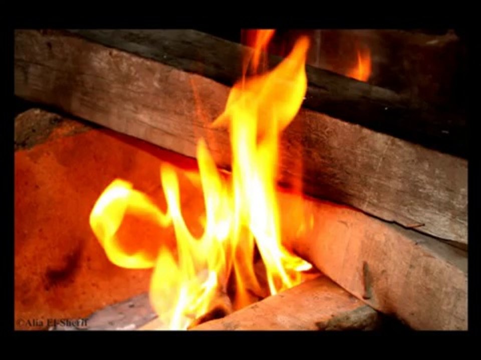 Allah written on Fire  {Miracles Museum}