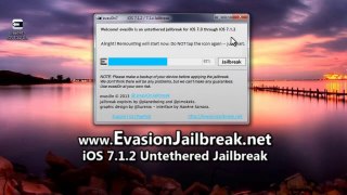 HowTo Jailbreak iOS 7.1.2 iPhone iPad iPod finale de presse