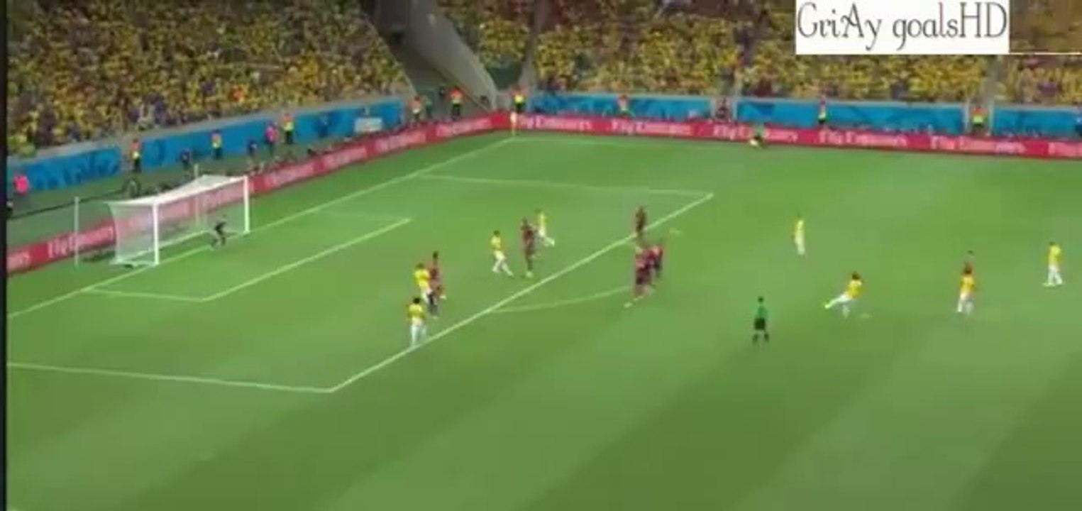 David Luiz'in müthiş frikik golü