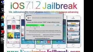 HowTo Jailbreak ios 7.1.2 UNTETHERED With Evasion - A5X, A5 & A4 Devices