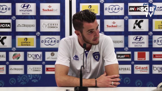 SC Bastia : Présentation de Mathieu Peybernes