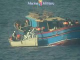 Pozzallo - Mare Nostrum, migranti salvati dalla Marina Militare